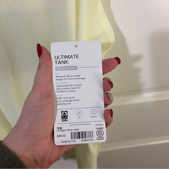 Athleta Ultimate Tank NEW 3X Tequila Green - Picture 9 of 12